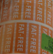 Food labels -fat free