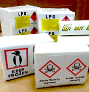 Hazardoud Chemical labels