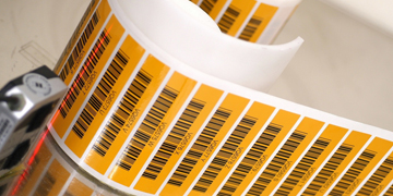 Barcode label samples