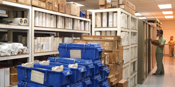 การจัดเก็บและสิ่งอำนวยความสะดวก