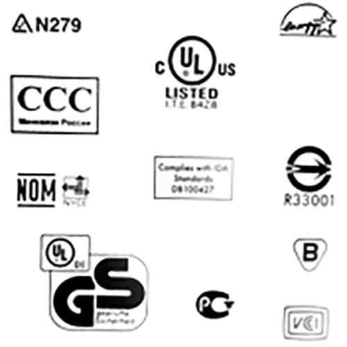 UL and CSA Labels - Adampak